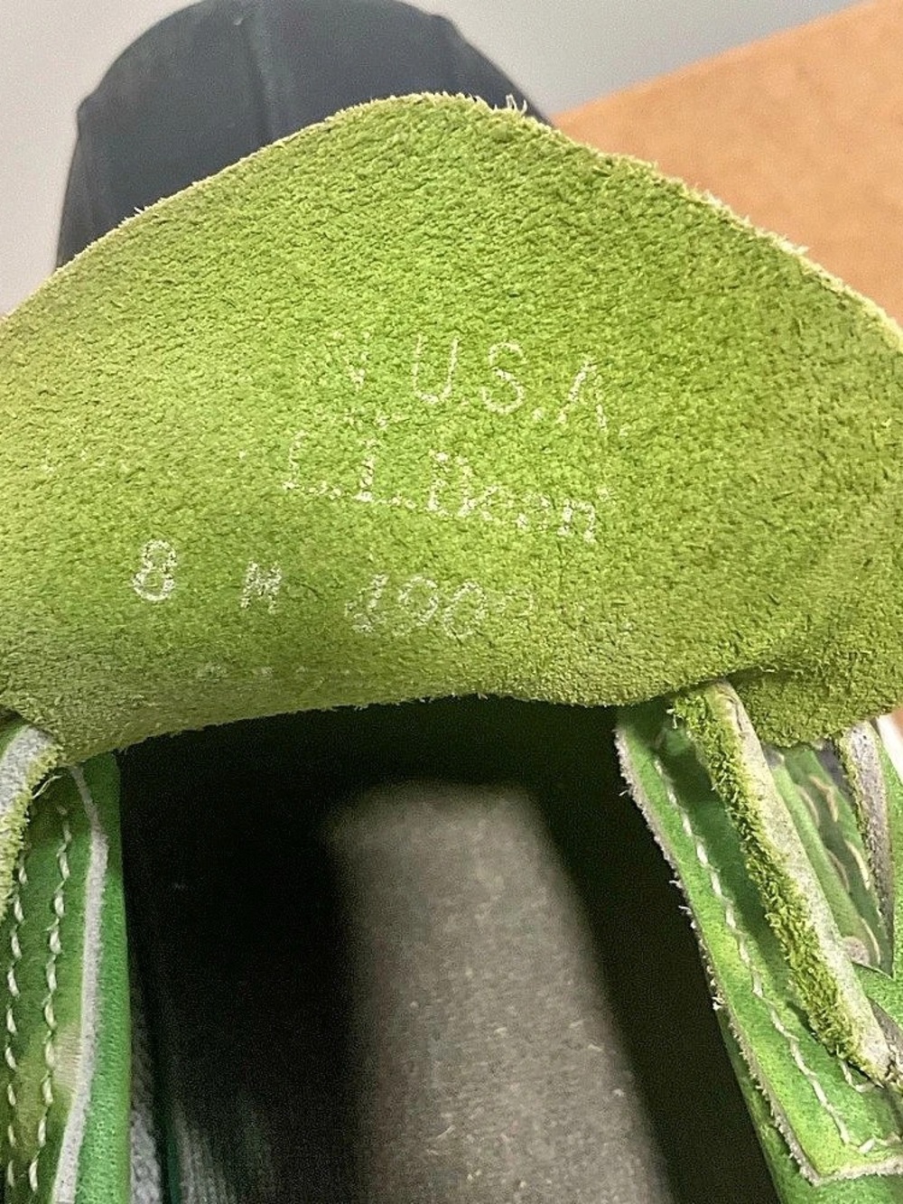L.L.Bean Boots Duck Boots shoes Blue & Green US 8 - Picture 6 of 7
